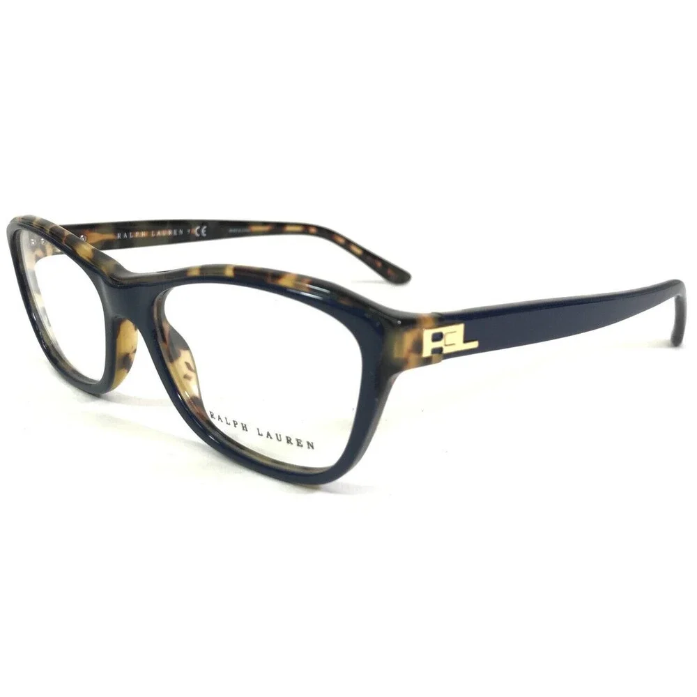 Ralph Lauren Eyeglasses Frames RL6160 5633 Navy Blue Brown Tortoise 51-16-140
